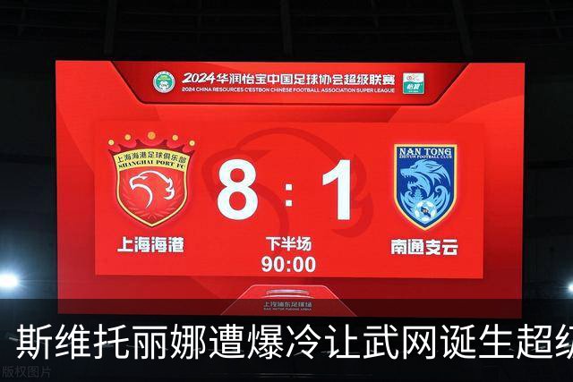 斯维托丽娜遭爆冷让武网诞生超级黑马，霍达尔领走上海逆转王头衔
